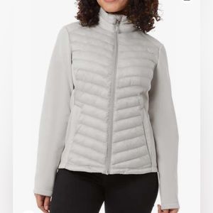 NWT 32 Degrees Womens Mixed Media Jacket Size: XXL